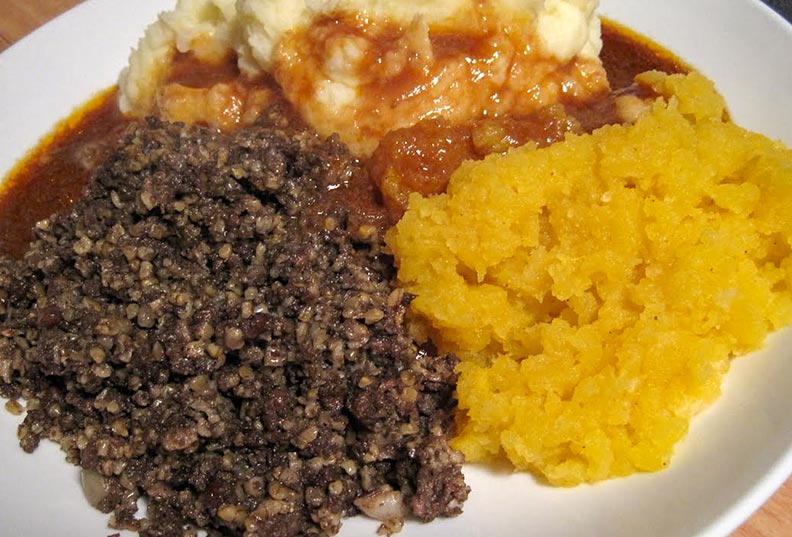 Haggis, Neeps and Tatties