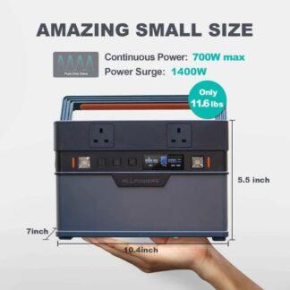 ALLPOWERS S700 Portable Power Station 700W 606WH