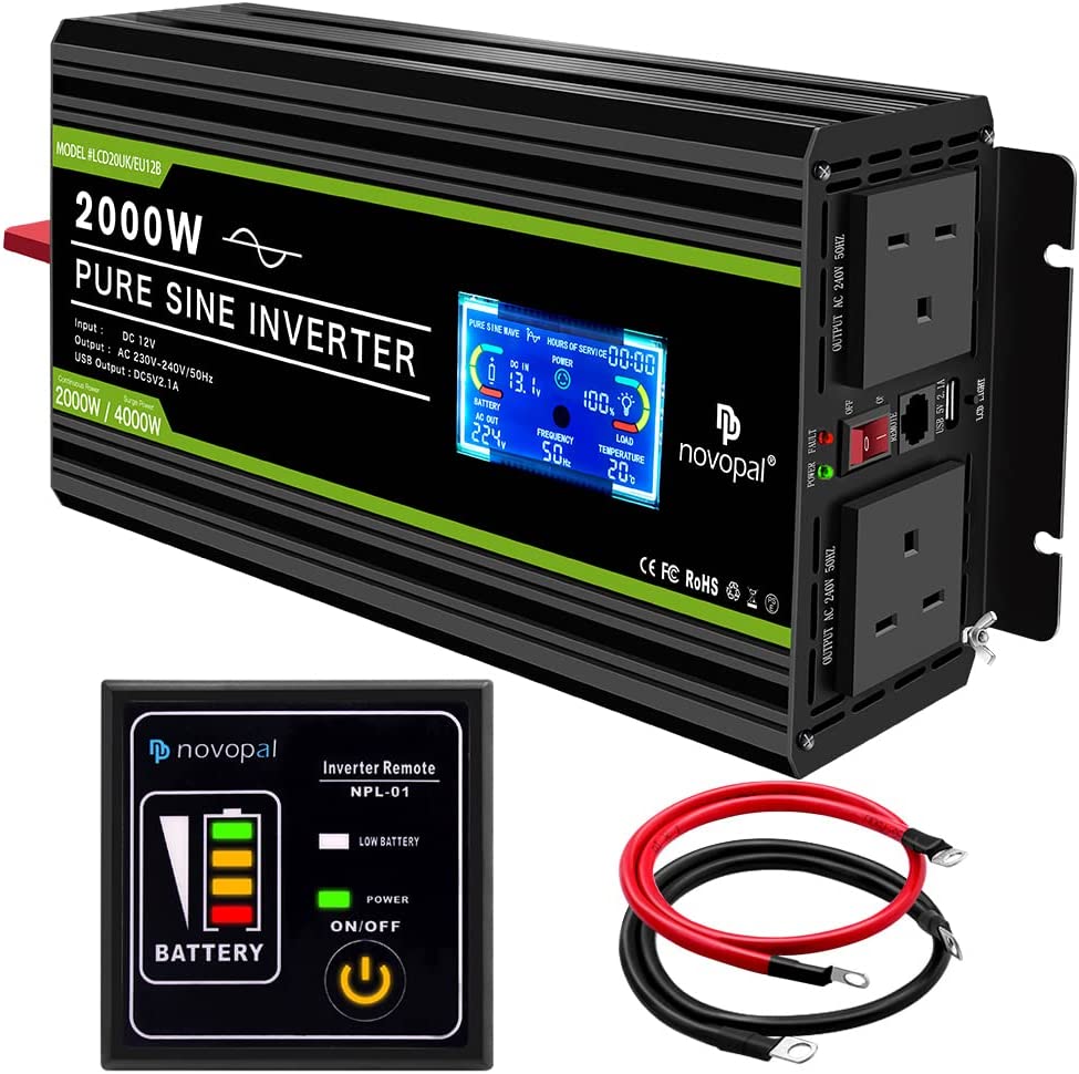 Novopal 2000w Inverter Generator 5 Reasons Why a 12V Inverter is Ideal for a Motorhome