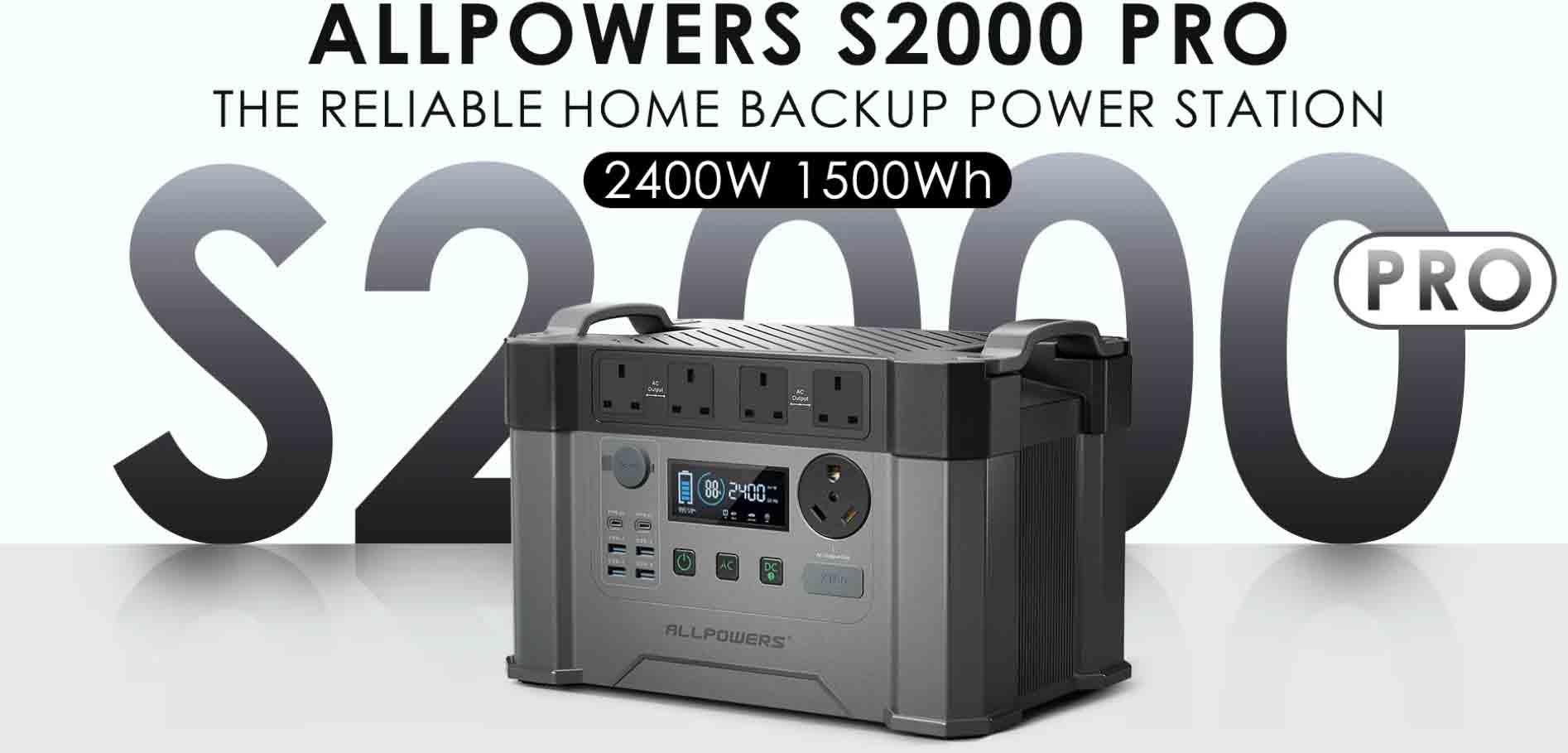 ALLPOWERS S2000 Pro Portable Power Station