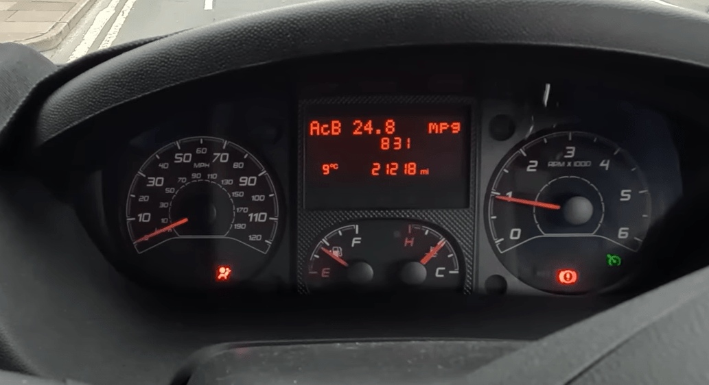 Airbag Warning Light On Fiat Ducato, Peugeot Boxer, Citroen Relay