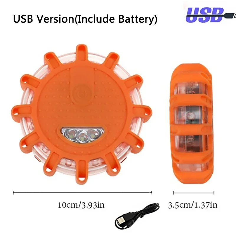 V16 Spanish Roadside Warning Light Rechargable