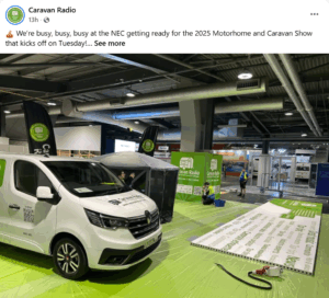 Caravan Radio NEC Birmingham 2025